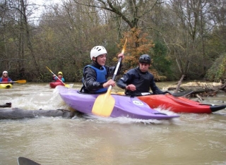  Descent of the Louge in kayak 